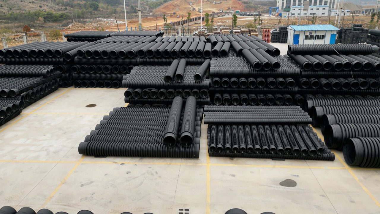 HDPE双壁波纹管断了怎么接